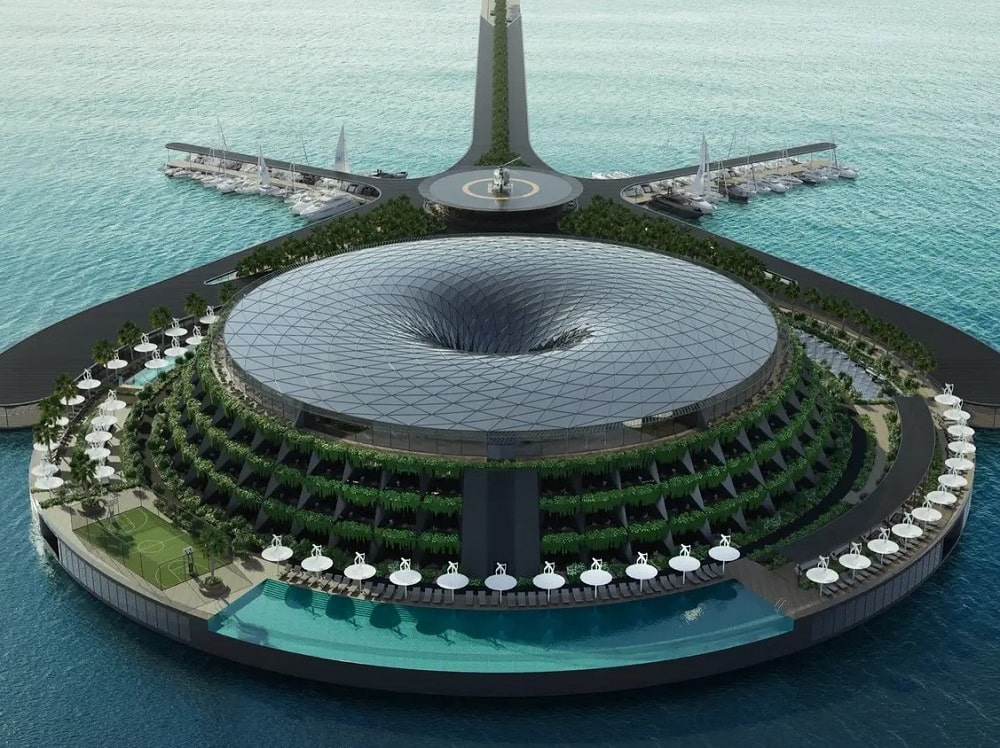 Eco-Floating Hotel turkey